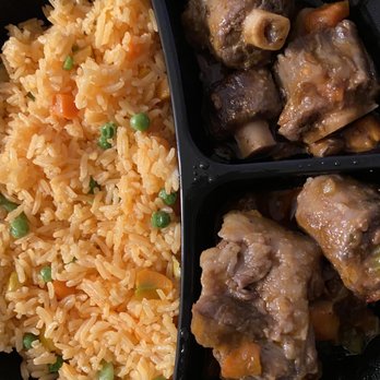 Tokoss - a meal of rice, meat and vegetables - African Near Me - Manchester, New Hampshire