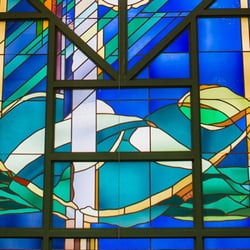 Peace Presbyterian Church - Stained glass