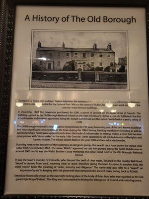 Menu photo 1 The Old Borough Swords, D