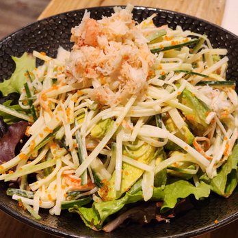 Fuji at Assembly - Avocado Salad with Red Crab Meat - Sushi Bars Near Me - Somerville, Massachusetts Fuji at Assembly - Avocado Salad with Red Crab Meat - Sushi Bars Near Me - Somerville, Massachusetts