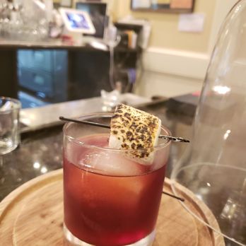The Butterfly Lounge - Amit made me this awesome old fashioned! - Cocktail Bars Near Me - San Francisco, California