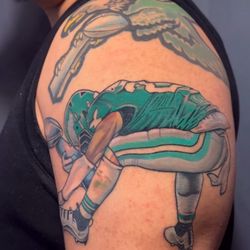 Hunter Gatherer Tattoo & Piercing - Eagles tatts by @mamunter (IG)