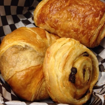 Grégoire - Petit croissant, pain du chocolat, and petit raisin scone for a Friday treat! - French Near Me - Berkeley, California Grégoire - Petit croissant, pain du chocolat, and petit raisin scone for a Friday treat! - French Near Me - Berkeley, California