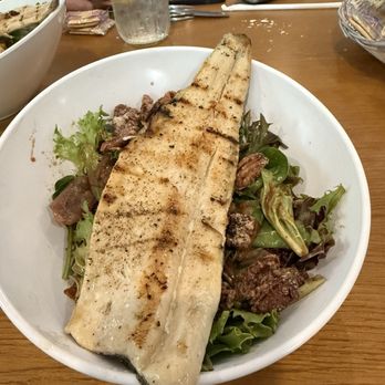 Creekside Oyster House & Grill - Grilled trout over a candied pecan salad - Seafood Near Me - Sylva, North Carolina Creekside Oyster House & Grill - Grilled trout over a candied pecan salad - Seafood Near Me - Sylva, North Carolina