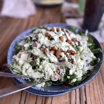 Great Harvest Crown Point - Yardbird Salad (full, it's huge) - Sandwiches Near Me - Crown Point, Indiana Great Harvest Crown Point - Yardbird Salad (full, it's huge) - Sandwiches Near Me - Crown Point, Indiana
