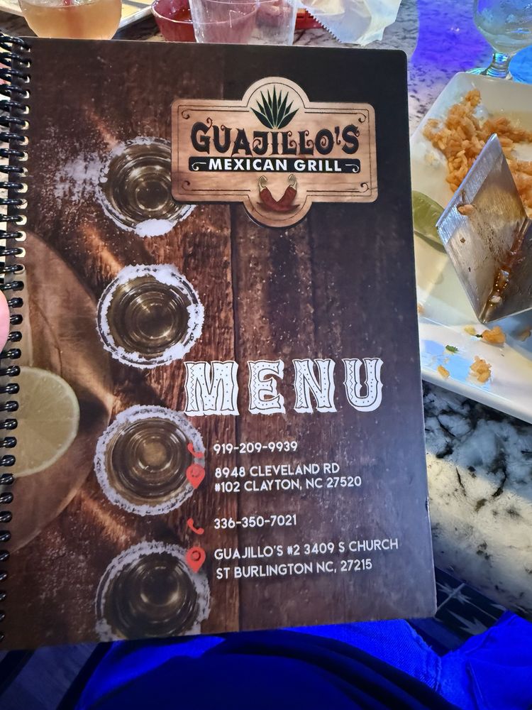Food from Guajillos Mexican Gril