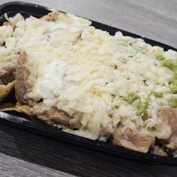 1/2 order Chile Verde Nacos add sour cream 1/2 order Chile Verde Nacos add sour cream