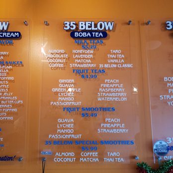 35 Below - Bubble Tea Near Me - Wesley Chapel, Florida 35 Below - Bubble Tea Near Me - Wesley Chapel, Florida