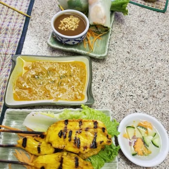 Thai Palace Restaurant - Satay and spring wraps - Thai Near Me - Kalispell, Montana