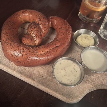 Lyon Hall - Warm Bavarian Pretzel - Brasseries Near Me - Arlington, Virginia Lyon Hall - Warm Bavarian Pretzel - Brasseries Near Me - Arlington, Virginia