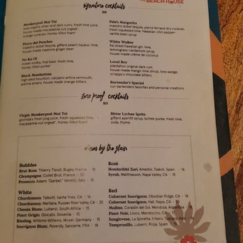 The Beach House - July, 2023 - Asian Fusion Near Me - Koloa, Hawaii