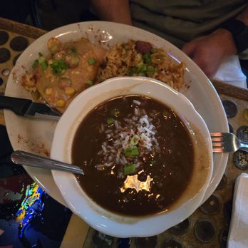 Evangeline Café - Hank Williams Platter, only fair - Cajun/Creole Near Me - Austin, Texas