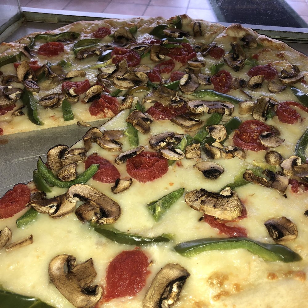 Papa's Pizzeria - Plum Tomatoes Mushrooms and Green Peppers - Pizza Near Me - Bogota, New Jersey Papa's Pizzeria - Plum Tomatoes Mushrooms and Green Peppers - Pizza Near Me - Bogota, New Jersey