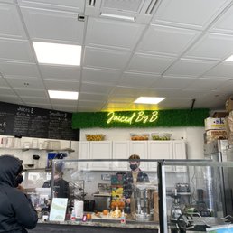 Inside the store