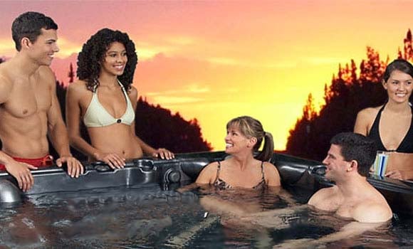 Slide of Maltese Pool and Spa