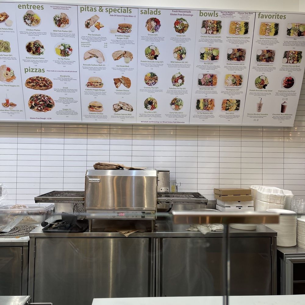 Aubergine Kitchen - menus on the wall - Mediterranean Near Me - American Fork, Utah