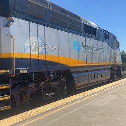 Amtrak Station - Richmond - That's an F59PHI 2010 Engine