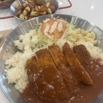 Katsu Bar - Sausage Rice Cake Katsu Plate - Japanese Curry Near Me - Chino, California Katsu Bar - Sausage Rice Cake Katsu Plate - Japanese Curry Near Me - Chino, California