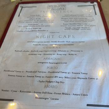 Hudson Malone - Dessert menu - Breakfast & Brunch Near Me - Westport, Connecticut
