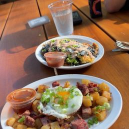 Corned Beef & Hash Rancheros Corned Beef & Hash Rancheros