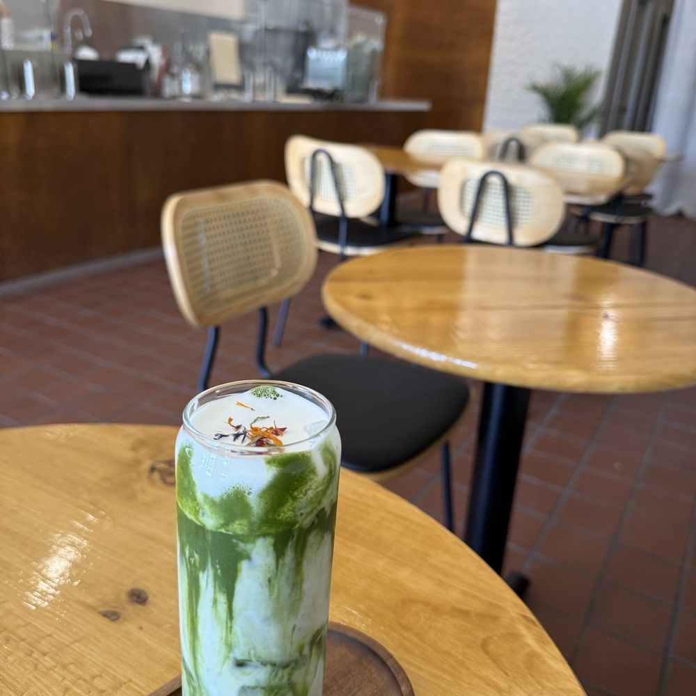 Soft Cafe - Rose foam matcha latte - Coffee & Tea Near Me - Hawthorne, California Soft Cafe - Rose foam matcha latte - Coffee & Tea Near Me - Hawthorne, California