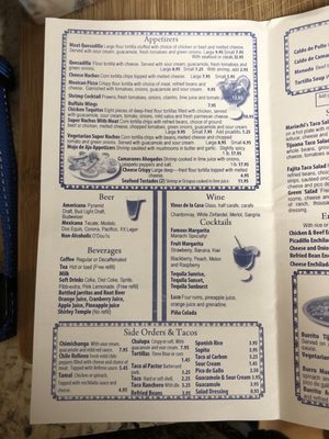 Menu photo 1 Mariachi Mexican Restaurant Rochester, WA Menu photo 1 Mariachi Mexican Restaurant Rochester, WA
