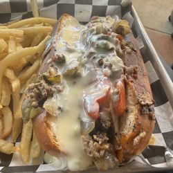 The Landing at Harbor Pointe - Philly Cheesesteak special