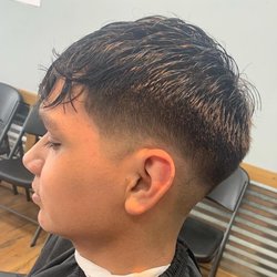 Mid drop textured cut