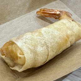 Crab Roe And Shrimp Spring Rolls 蟹黄鲜虾春卷（2个）
