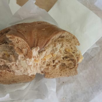 David's Bagels - The tuna melt on a everything bagel was fresh and tasted excellent. - Bagels Near Me - New York, New York