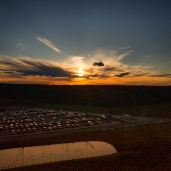 Kalahari - Sunset from the queen suite. 9th fl - Resorts Near Me - Pocono Manor, Pennsylvania