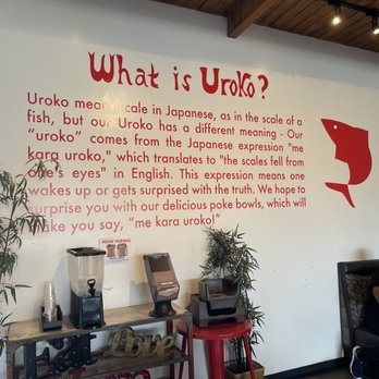 Uroko Poke - Blurb about what Uroko is - Japanese Near Me - Costa Mesa, California Uroko Poke - Blurb about what Uroko is - Japanese Near Me - Costa Mesa, California