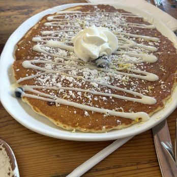 Oldwest Cafe - This pancake is bigger than my head! - Breakfast & Brunch Near Me - Denton, Texas