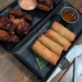 Le Thai - Chicken wings and spring rolls - Thai Near Me - Las Vegas, Nevada Le Thai - Chicken wings and spring rolls - Thai Near Me - Las Vegas, Nevada