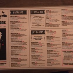 Don Corleone Cucina Italiana - Menú