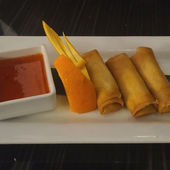 Kitaro Surf & Turf - Spring rolls. Comes with 4 we ate 1 already - Steakhouses Near Me - Munster, Indiana