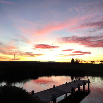Graveyard Vineyards - NYE Sunset over the Graveyard Pond - Wine Tasting Room Near Me - San Miguel, California Graveyard Vineyards - NYE Sunset over the Graveyard Pond - Wine Tasting Room Near Me - San Miguel, California