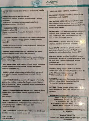 Menu photo 8 The Alcove Sunnyside, NY Menu photo 8 The Alcove Sunnyside, NY