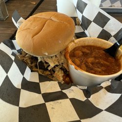 Smokin Joes Barbeque - Hog Heaven and beans