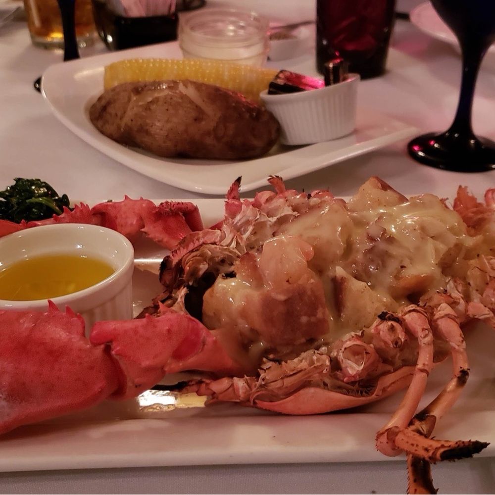 Jonathan's Ogunquit - Stuffed lobster! - New American Near Me - Ogunquit, Maine
