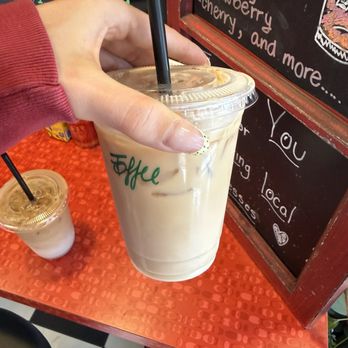 Coffee Connexion - Iced Toffee latte :( - Coffee & Tea Near Me - Tahoe City, California