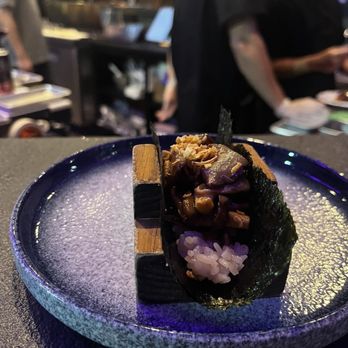 Norigami - Mushroom handroll - Japanese Near Me - Houston, Texas Norigami - Mushroom handroll - Japanese Near Me - Houston, Texas