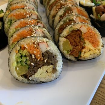 Roll House - R2 Beef Roll, R3 Pork BBQ Roll - Korean Near Me - Santa Clara, California Roll House - R2 Beef Roll, R3 Pork BBQ Roll - Korean Near Me - Santa Clara, California