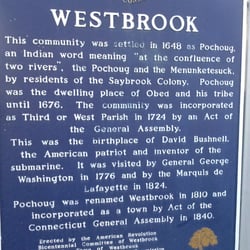 Westbrook Historical Marker