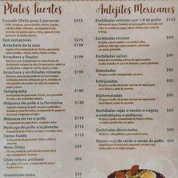Casa Ofelia - Menu 7/2021 - Mexican Near Me - Guanajuato, GUA Casa Ofelia - Menu 7/2021 - Mexican Near Me - Guanajuato, GUA