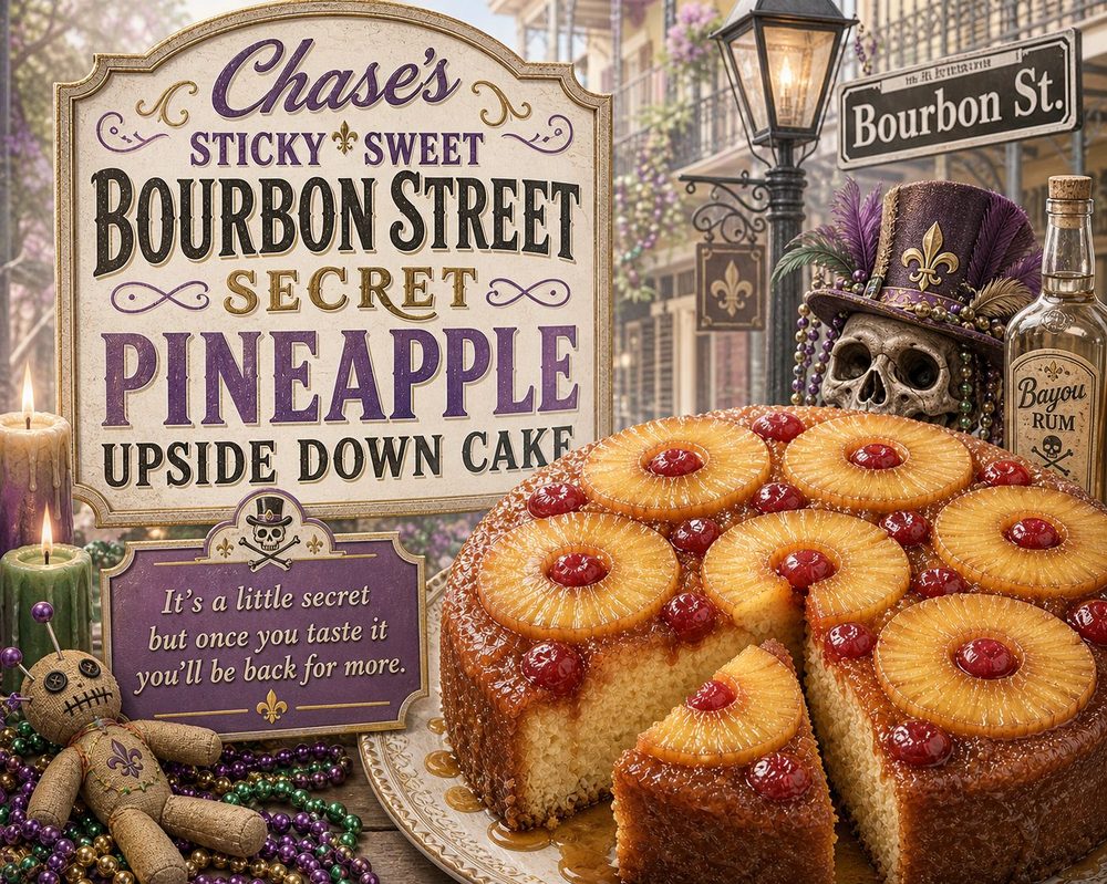 Food from Bourbon Street Bistro