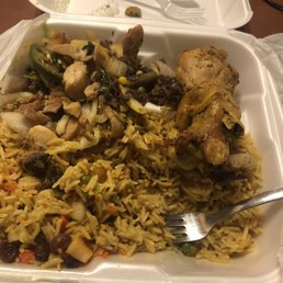 Veggie Rice w/two types of chicken