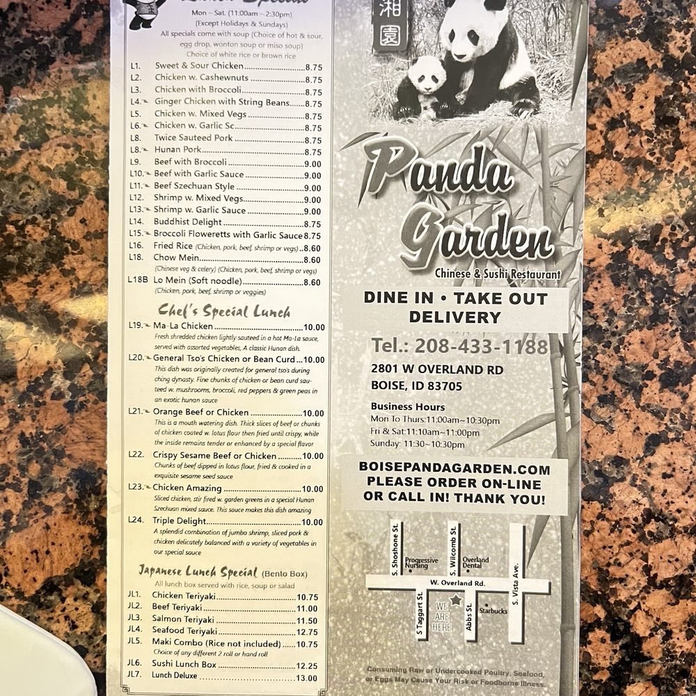 Menu (April 2025) Menu (April 2025)