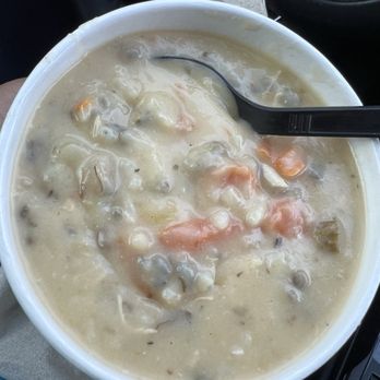 Panera Bread - Cream of Chicken & Wild Rice Soup - Sandwiches Near Me - Woodinville, Washington Panera Bread - Cream of Chicken & Wild Rice Soup - Sandwiches Near Me - Woodinville, Washington