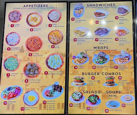 Menu photo 3 O'Falafel Etc Salt Lake City, UT